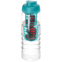 transparent, aquablau