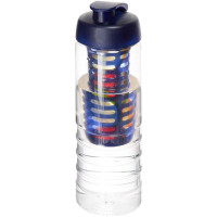 transparent, blau