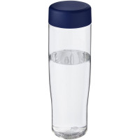 transparent, blau